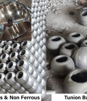 Valve Solid Ball Casting / Tunion Ball - Pearl Spine Tech